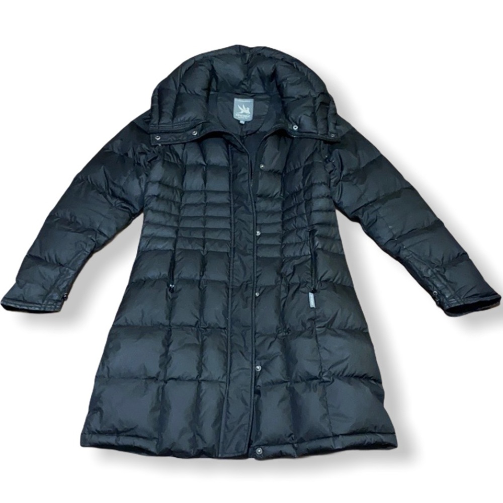 Spiewak down filled puffy coat black medium